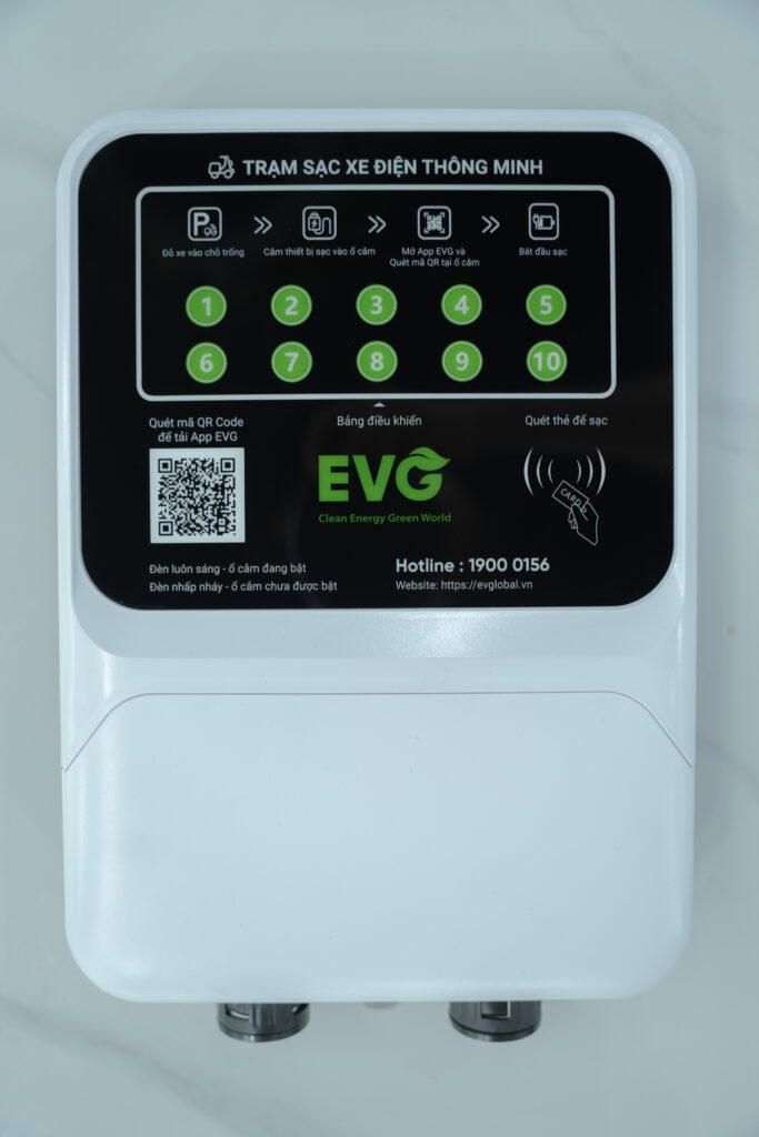 EV 003 – 10 cổng sạc
